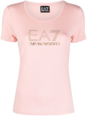 Tričko s cvočkami Ea7 Emporio Armani