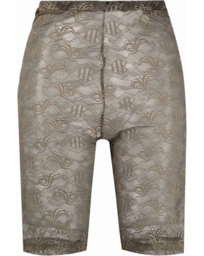 Pantalones cortos con bordado Han Kjøbenhavn negro
