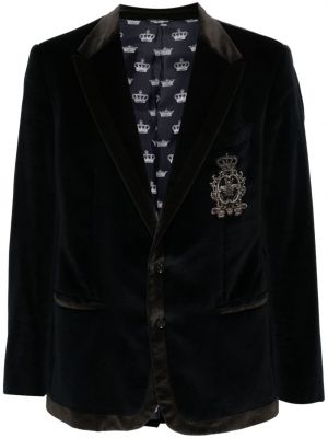 Žametni blazer iz rebrastega žameta Dolce & Gabbana Pre-owned