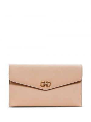 Lær clutch Salvatore Ferragamo