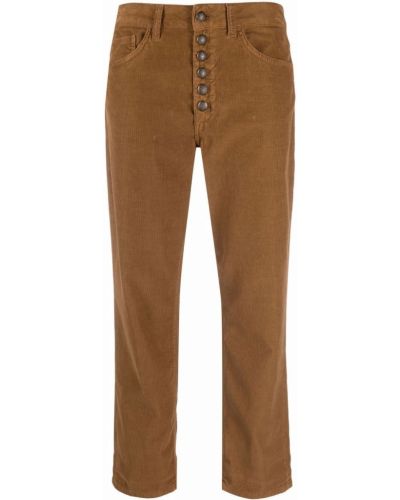 Pantalones de pana Dondup marrón
