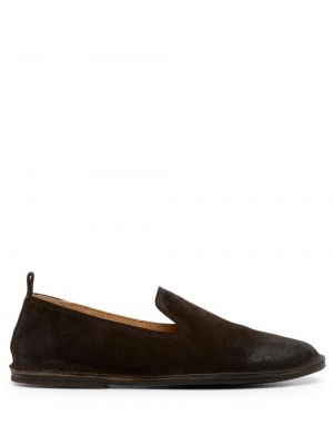 Nubukist loafer-kingad Marsell pruun