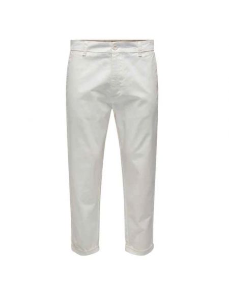 Slim fit skinny jeans Only & Sons weiß