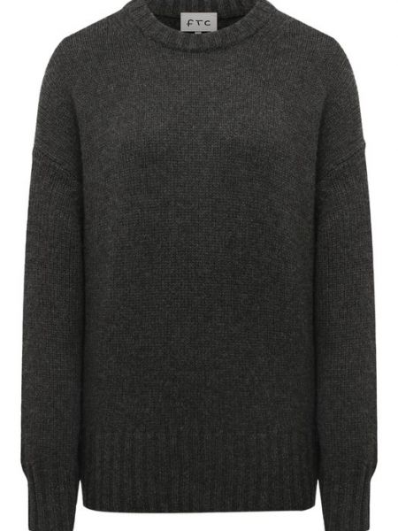 Кашемировый свитер Ftc серый
