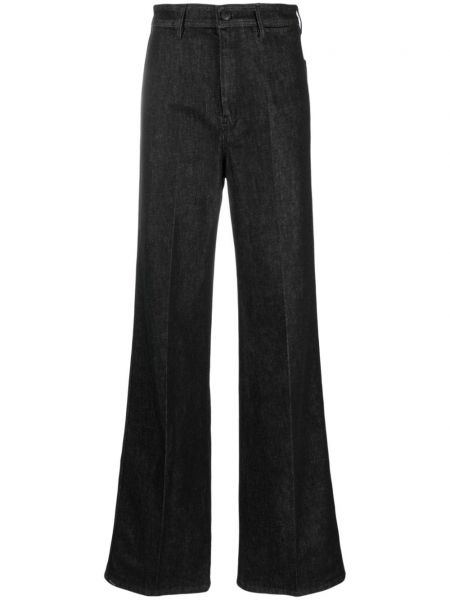 Straight fit džíny Max Mara černé