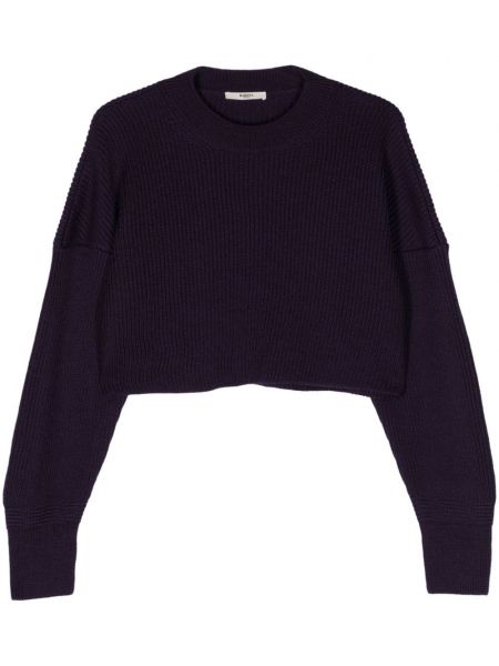 Kort sweater Barena lilla