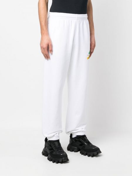 Pantaloni tuta slim fit Off-white bianco