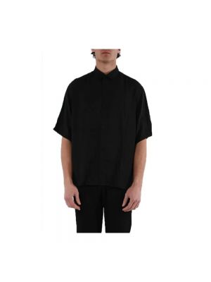 Koszula oversize Armani Exchange czarna