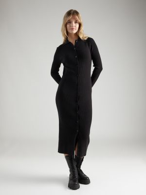 Pletené pletené šaty Calvin Klein čierna