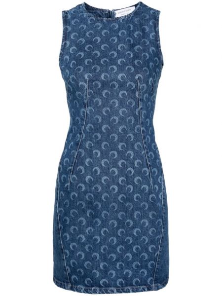 Mini haljina Marine Serre plava