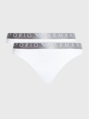 Stringid Emporio Armani Underwear valge