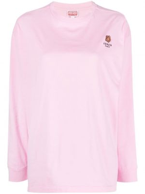 Trykt sweatshirt Kenzo rosa