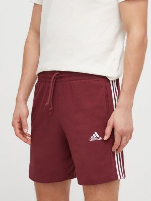 Kratke hlače Adidas bordo