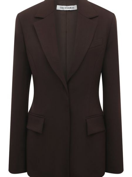 Пиджак Trussardi коричневый