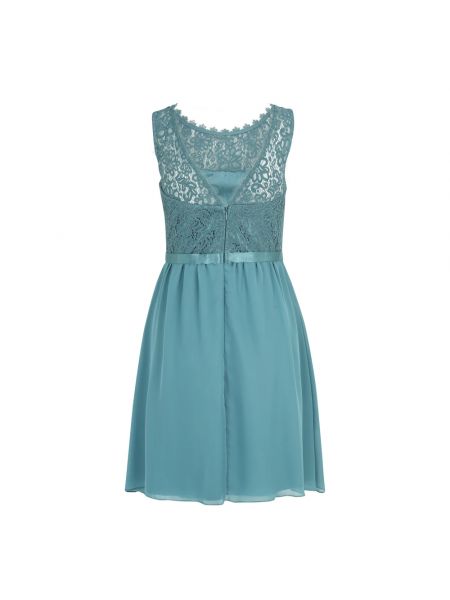 Sukienka mini koronkowa Vera Mont niebieska