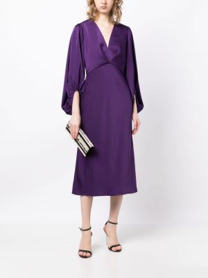 Midi suknele satininis Sachin & Babi violetinė