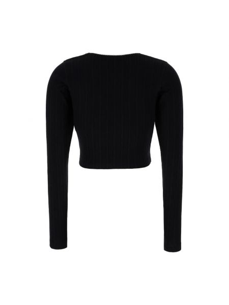 Dzianinowy sweter Jw Anderson czarny