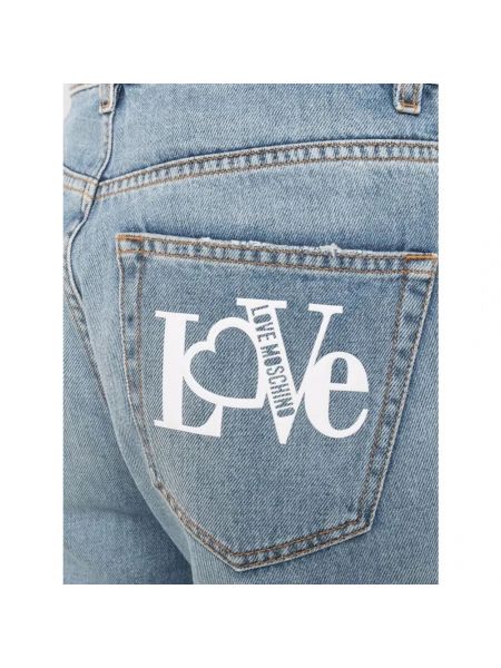 Straight jeans Love Moschino blau