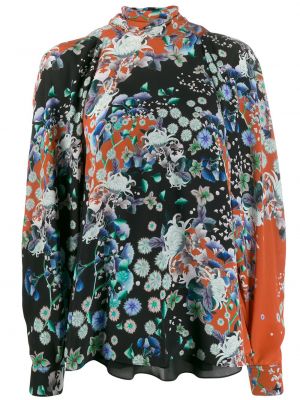 Floral bluse Givenchy rød