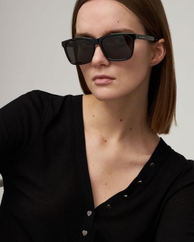 Слънчеви очила Saint Laurent черно