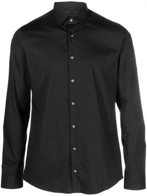 Camicia ricamata Calvin Klein nero