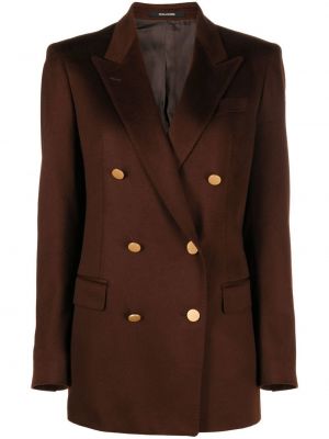 Lang blazer Tagliatore brun