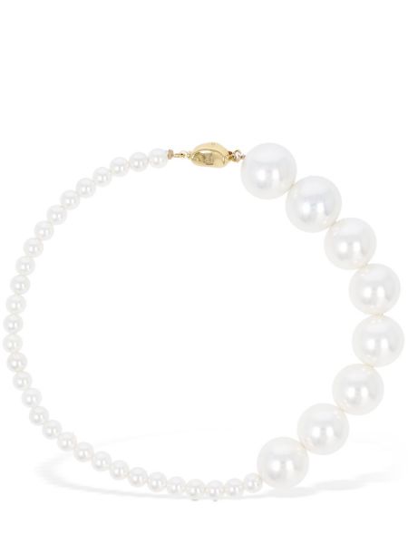 Halsband med pärlor med färggradient Timeless Pearly