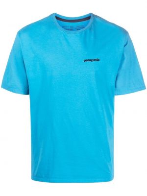 T-shirt Patagonia blå