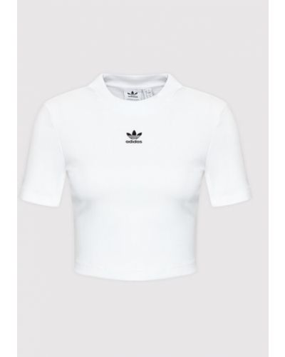 T-shirt Adidas, biały