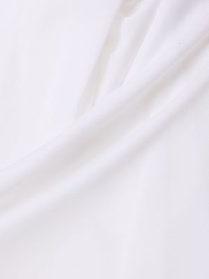 Jersey midi ruha Christopher Esber fehér