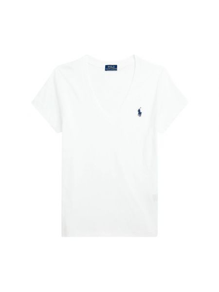 Koszulka z krótkim rękawem Ralph Lauren biała