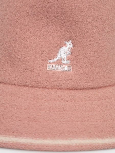 Pălărie de lână Kangol roz