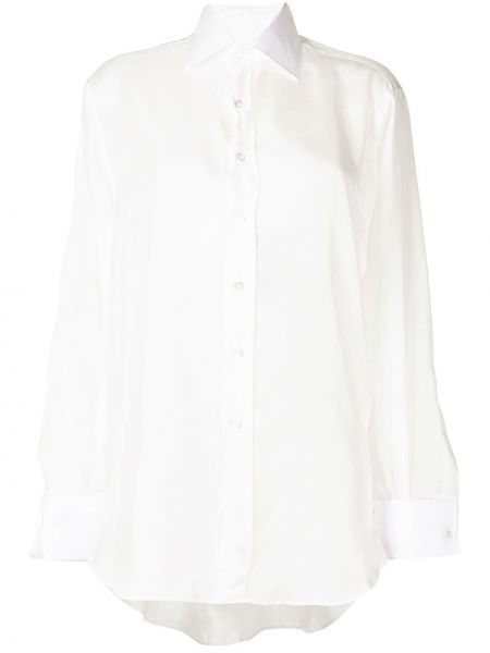 Camisa con botones Maison Margiela blanco