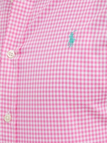 Koszula na guziki slim fit puchowa Polo Ralph Lauren różowa