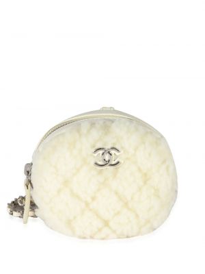 Clutch somiņa Chanel Pre-owned balts
