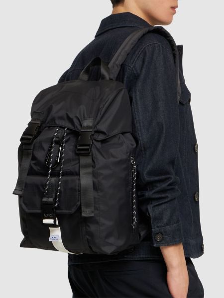 Nylonowy plecak A.p.c. czarny