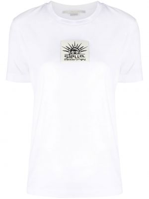 T-shirt con motivo a stelle Stella Mccartney bianco