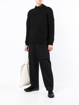 Vilnonis megztinis Toogood juoda