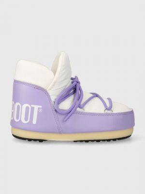 Зимние ботинки Moon Boot фиолетовые