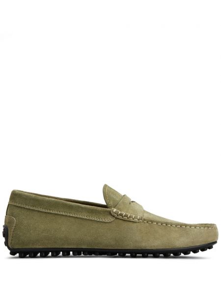 Ruskind loafers Tod's grøn