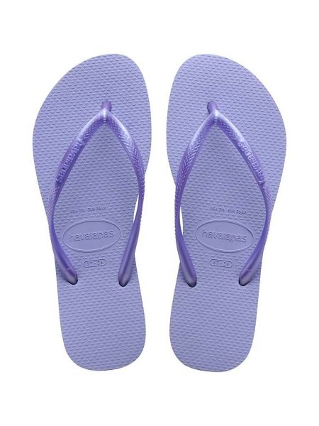 Sandale cu toc slim fit cu toc plat Havaianas violet