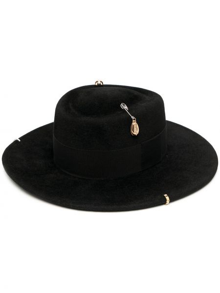 Cappello di lana di feltro Ruslan Baginskiy nero