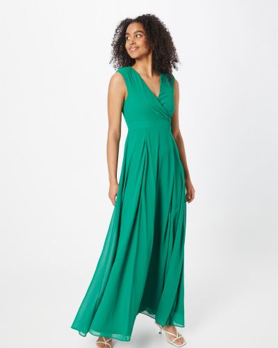 Макси рокля Skirt & Stiletto зелено