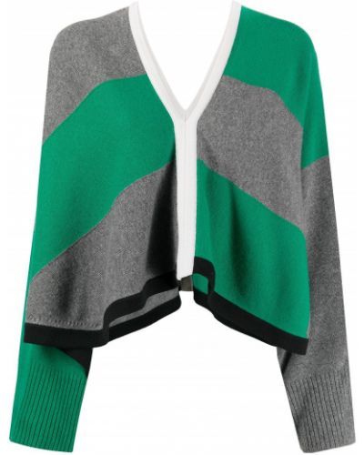Jersey de punto de tela jersey Hermès verde