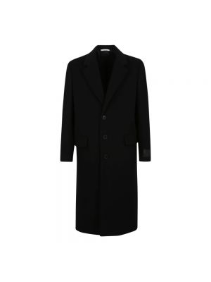 Czarny płaszcz zimowy Valentino Garavani