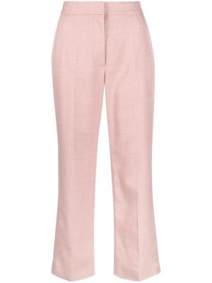 Pantalones rectos Stella Mccartney rosa
