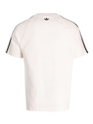 Kokvilnas t-krekls Adidas balts