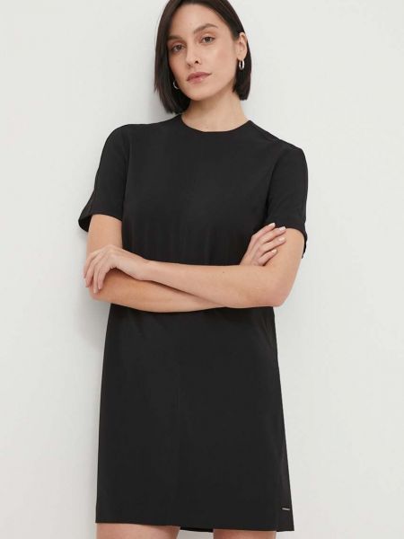 Černé mini šaty Calvin Klein