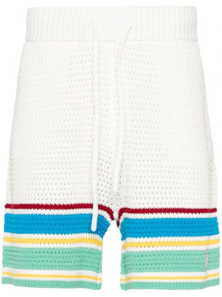 Bermudas en coton Casablanca blanc