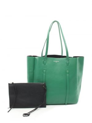Nákupná taška Balenciaga Pre-owned zelená